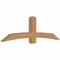 Ekena Millwork Bellingham Timber Gable Bracket, Western Red Cedar, 84"W x 24"H x 5 1/2"D x 5 1/2"F, 7/12 Pitch GBW084X24X0606BEL00SWR - alternate 4